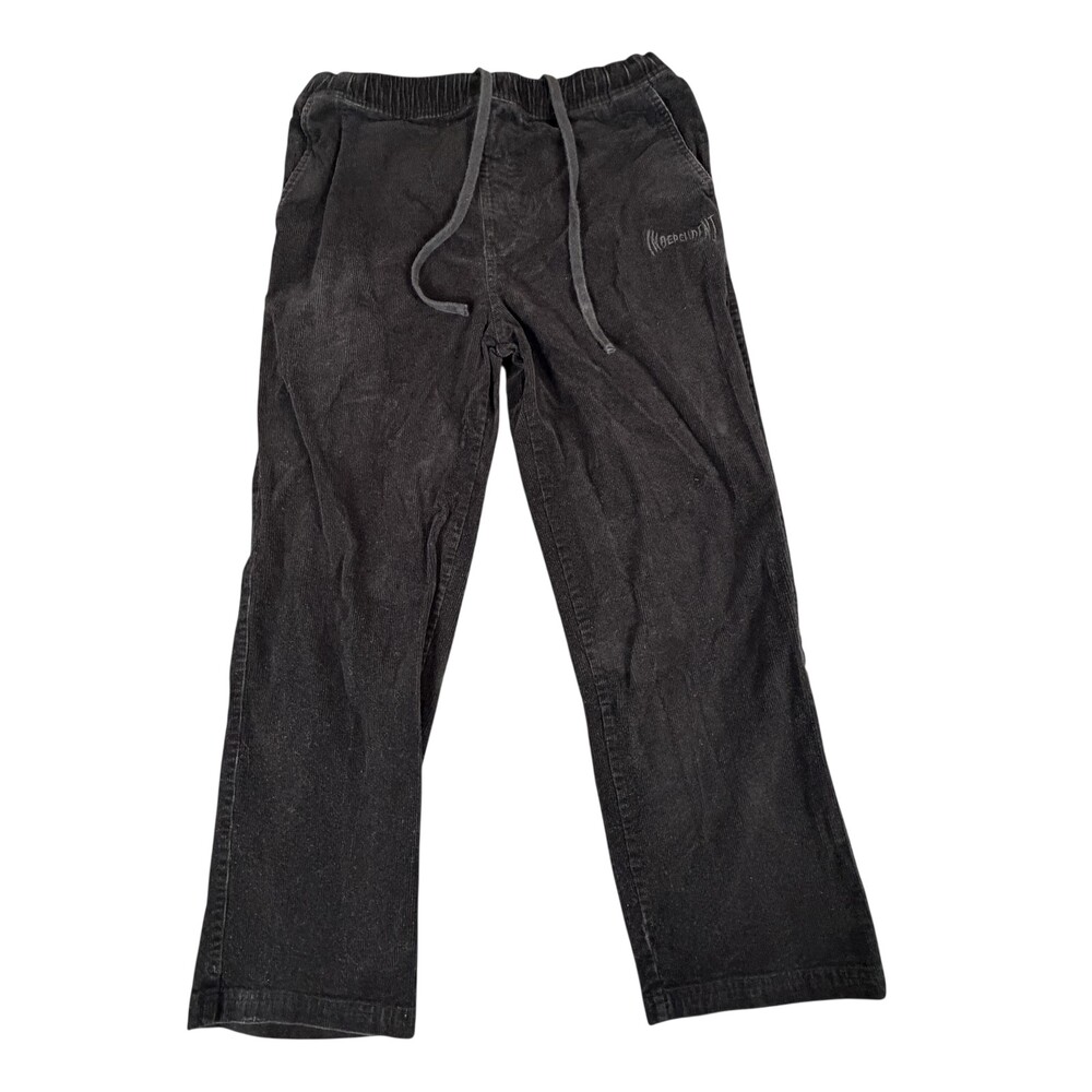 Independent Truck Co Men’s XL 35x28 Skate Black Elastic Band Draw String Pants